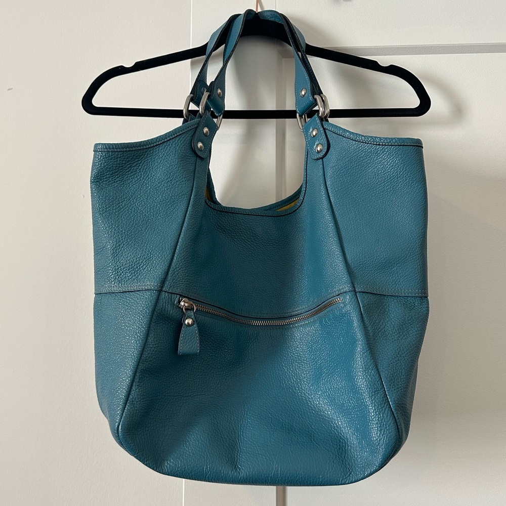 Teal “Sundance” Hobo Bag